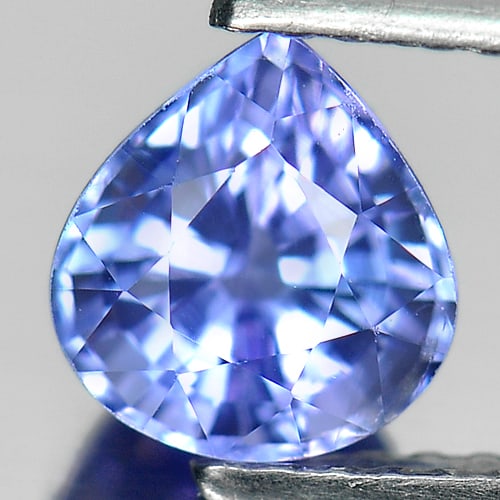 Natural Blue Tanzanite Gemstones 1.26 Ct Clean Pear Shape 6.66 x 6.19 Mm.: Product ID: 107000890 Product Name: Natural Tanzanite Weight: 1.26 CT. Size: 6.66 x 6.19 x 4.90 MM. Shape: Pear Color: Violetish Blue Clarity:IF Luster: Very Good Gems Origin: Tanzania Treatment: Heat