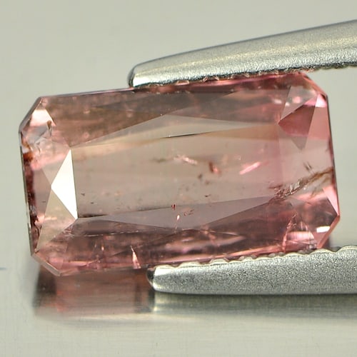 Natural Bi Color Tourmaline Gemstones 1.74 Ct. Octagon Shape 9 x 5.2 Mm. - 2