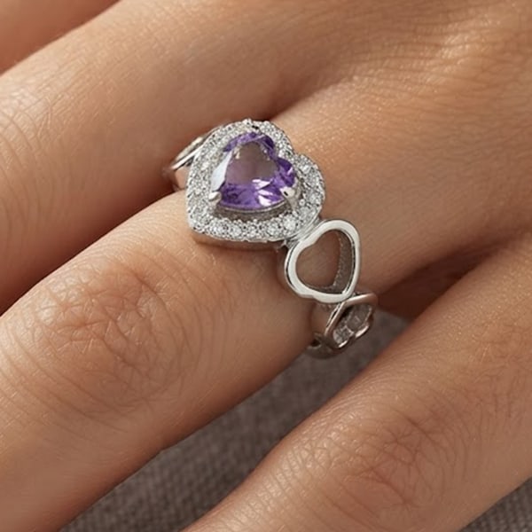 Natural Purple Amethyst Gemstones 925 Sterling Silver Ring Jewelry 2.60 Grams Size 8: Product ID: 280510041 Product Type: 925 Sterling Silver Fine Jewelry Jewelry Weight: 2.60 Grams. Ring Size: 8 Resizable(Fee) Gemstones Color: Purple Metal: Solid Silver 92.5%. Gemstone Detail: Average