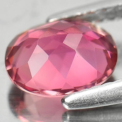 Natural Pink Tourmaline Gemstones 1.35 Ct. Oval Shape 8 x 6.2 Mm. - 3