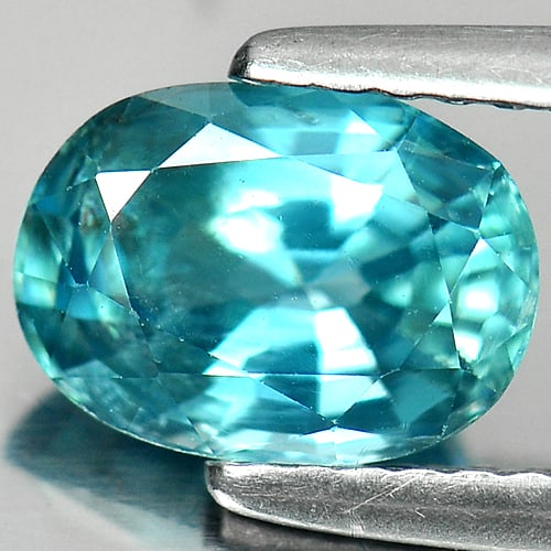 Natural Blue Color Zircon Gemstones 2.15 Ct. Oval Shape 8.2 x 6 Mm.: Product ID: 807730292 Product Name: Natural Zircon Weight: 2.15 CT. Size: 8.2 x 6 x 4.2 MM. Shape: Oval Color: Blue Clarity:SI1 Luster: Good Gems Origin: Cambodia Treatment: Heated Crystal Structure: 