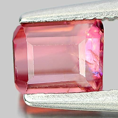 Natural Pink Tourmaline Gemstones 0.85 Ct. Octagon Shape 5.3 x 4.2 Mm.: Product ID: 807247926 Product Name: Natural Tourmaline Weight: 0.85 CT. Size: 5.3 x 4.2 x 3.9 MM. Shape: Oval Color: Pink Clarity:SI1 Luster: Good Gems Origin: Nigeria Treatment: Unheated Crystal Stru