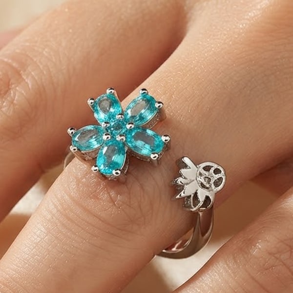 Natural Paraiba Color Topaz with 925 Sterling Silver Ring Jewelry 3.05 Grams Size 8: Product ID: 808500313 Product Type: 925 Sterling Silver Fine Jewelry Jewelry Weight: 3.05 Grams. Gemstones Color: Paraiba Color Metal: Solid Silver 92.5%. Gemstone Detail: Topaz At Your Service: At Tr