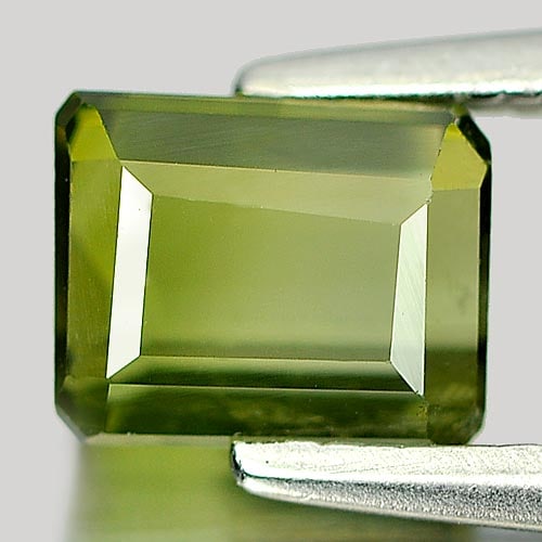 Natural Yellowish Green Tourmaline Gemstones 1.25 Ct. Octagon Shape 6.1 x 4.9 Mm.: Product ID: 807245564 Product Name: Natural Tourmaline Weight: 1.25 CT. Size: 6.1 x 4.9 x 3.9 MM. Shape: Octagon Color: Yellowish Green Clarity:VSI Luster: Good Gems Origin: Nigeria Treatment: Unheate