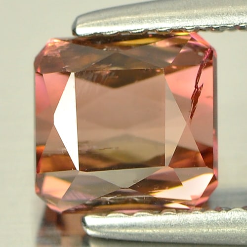 Natural Orangish Pink Tourmaline Gemstones 1.38 Ct. Octagon Shape 5.9 x 5.7 Mm.: Product ID: 807228160 Product Name: Natural Tourmaline Weight: 1.38 CT. Size: 5.9 x 5.7 x 4.4 MM. Shape: Octagon Color: Orangish Pink Clarity:SI Luster: Good Gems Origin: Mozambique , Africa Treatment