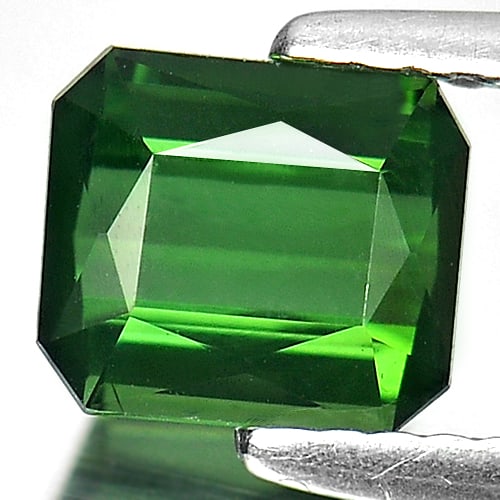 Natural Green Tourmaline Gemstones 1.27 Ct. Octagon Shape 6.6 x 5.8 Mm.: Product ID: 807221522 Product Name: Natural Tourmaline Weight: 1.27 CT. Size: 6.6 x 5.8 x 4 MM. Shape: Octagon Color: Green Clarity:IF Luster: Good Gems Origin: Nigeria Treatment: Unheated Crystal Str