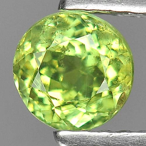 Natural Demantoid Garnet Gemstones 0.93 Ct. Round 5.2 Mm.: Product ID: 802922478 Product Name: Natural Demantoid Weight: 0.93 CT. Size: 5.2 x 4 MM. Shape: Round Color: Green Clarity:SI1 Luster: Very Good Gems Origin: Mardagascar Treatment: Unheated Crystal St