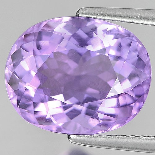 Natural Purple Amethyst Gemstones 7.37 Ct. Oval Shape 13.4 x 10.3 Mm.: Product ID: 800315795 Product Name: Natural Amethyst Weight: 7.37 CT. Size: 13.4 x 10.3 x 8.5 MM. Shape: Oval Color: Purple Clarity:VVS Luster: Very Good Gems Origin: Brazil Treatment: Unheated Crysta