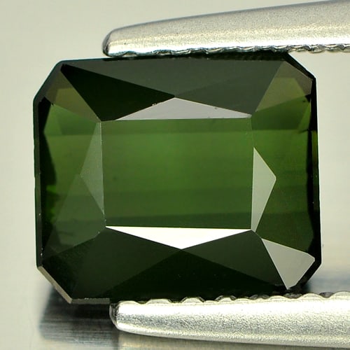 Natural Green Tourmaline Gemstones 1.29 Ct. Octagon Shape 7.2 x 6.5 Mm.: Product ID: 807240570 Product Name: Natural Tourmaline Weight: 1.29 CT. Size: 7.2 x 6.5 x 3 MM. Shape: Octagon Color: Green Clarity:VVS Luster: Green Gems Origin: Nigeria Treatment: Unheated Crystal S