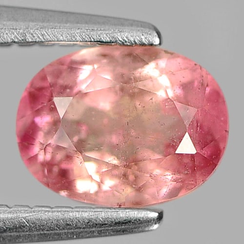 Natural Pink Tourmaline Gemstones 0.74 Ct. Oval Shape 6.2 x 4.7 Mm.: Product ID: 807246888 Product Name: Natural Tourmaline Weight: 0.74 CT. Size: 6.2 x 4.7 x 3.5 MM. Shape: Oval Color: Pink Clarity:SI1 Luster: Good Gems Origin: Nigeria Treatment: Unheated Crystal Stru
