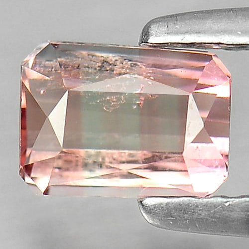 Natural Bi Color Tourmaline Gemstones 0.71 Ct. Octagon Shape 5.9 x 4.3 Mm.: Product ID: 807232672 Product Name: Natural Tourmaline Weight: 0.71 CT. Size: 5.9 x 4.3 x 3.1 MM. Shape: Octagon Color: Bi Color Clarity:VSI Luster: Good Gems Origin: Nigeria Treatment: Unheated Cryst