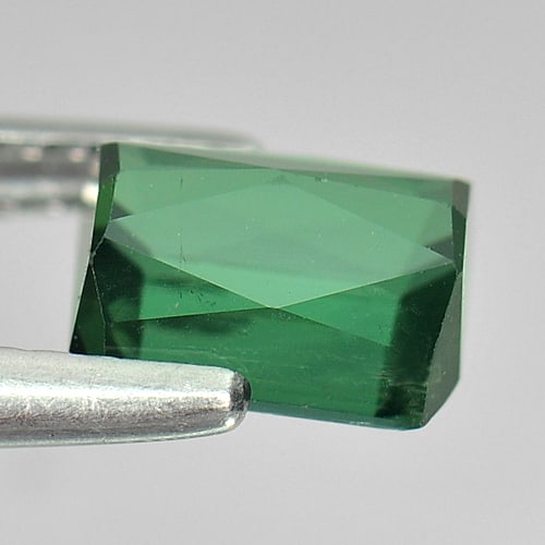 Natural Green Tourmaline Gemstones 1.49 Ct. Octagon Shape 7.1 x 5.6 Mm. - 3