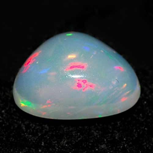 Natural Multi Color Opal Gemstones 1.77 Ct. Pear Shape 10.1 x 7.5 Mm. (1 of 3)