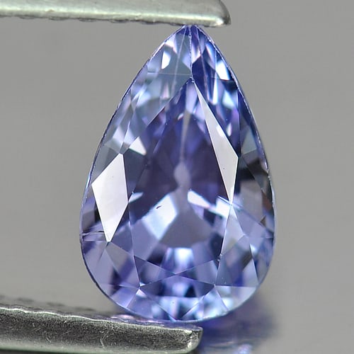 Natural Violetish Blue Tanzanite Gemstones 1.31 Ct. Pear Shape 8.53 x 5.58 Mm. (1 of 4)