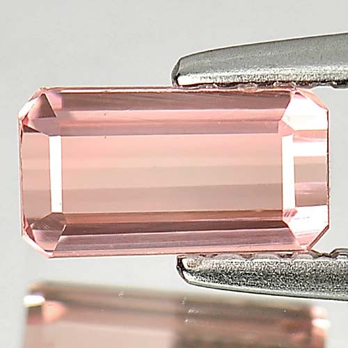 Natural Pink Tourmaline Gemstones 0.73 Ct. Octagon Shape 6.9 x 3.8 Mm.: Product ID: 807247431 Product Name: Natural Tourmaline Weight: 0.73 CT. Size: 6.9 x 3.8 x 2.8 MM. Shape: Octagon Color: Pink Clarity:VSI Luster: Good Gems Origin: Nigeria Treatment: Unheated Crystal S