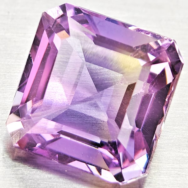 Natural Bi Color Ametrine Gemstones 2.90 Ct. Octagon Shape 8.4 x 8.2 Mm. - 2