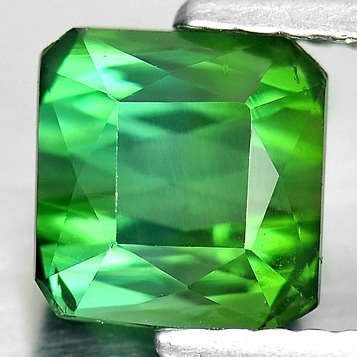 Natural Green Tourmaline Gemstones 1.46 Ct. Octagon Shape 6.4 x 6 Mm.: Product ID: 807250197 Product Name: Natural Tourmaline Weight: 1.46 CT. Size: 6.4 x 6 x 4.4 MM. Shape: Octagon Color: Green Clarity:VSI Luster: Good Gems Origin: Nigeria Treatment: Unheated Crystal St