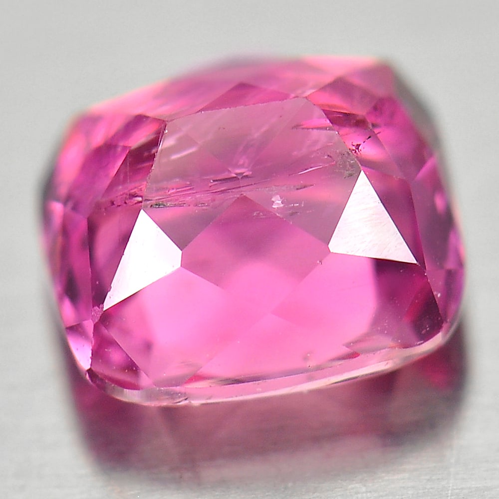 Natural Pink Tourmaline Gemstones 1.14 Ct. Cushion Shape 6.5 x 6 Mm. - 3