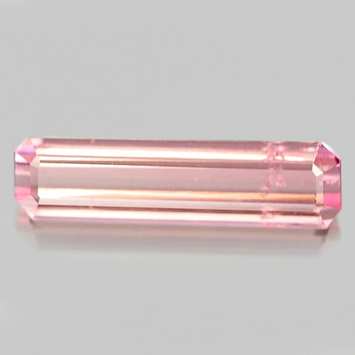 Natural Pink Tourmaline Gemstones 0.53 Ct. Octagon Shape 9.6 x 2.6 Mm.: Product ID: 807248250 Product Name: Natural Tourmaline Weight: 0.53 CT. Size: 9.6 x 2.6 x 2.1 MM. Shape: Octagon Color: Pink Clarity:VSI Luster: Good Gems Origin: Nigeria Treatment: Unheated Crystal S