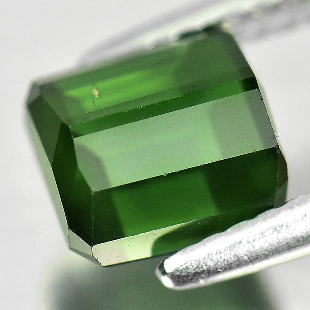 Natural Green Tourmaline Gemstones 1.85 Ct. Octagon Shape 6.3 x 6.3 Mm. - 3