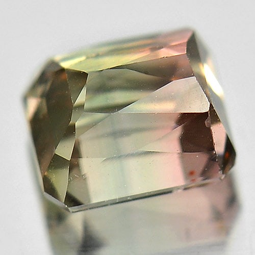 Natural Bi Color Tourmaline Gemstones 1.47 Ct. Octagon Shape 6.1 x 5.7 Mm. - 3