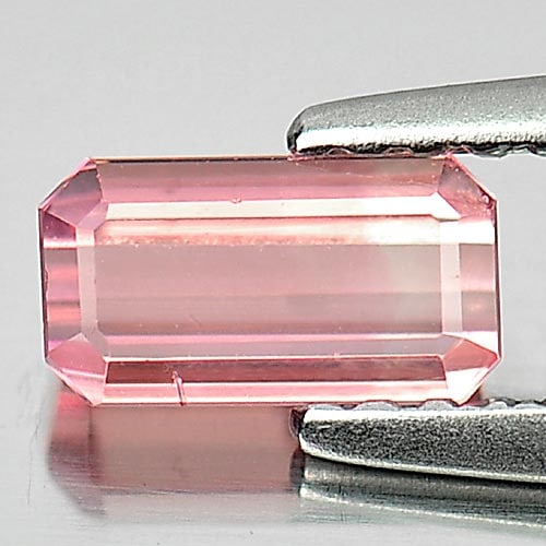Natural Pink Tourmaline Gemstones 0.67 Ct. Octagon Shape 6.5 x 3.6 Mm.: Product ID: 807249060 Product Name: Natural Tourmaline Weight: 0.67 CT. Size: 6.5 x 3.6 x 2.9 MM. Shape: Octagon Color: Pink Clarity:VSI Luster: Good Gems Origin: Nigeria Treatment: Unheated Crystal S