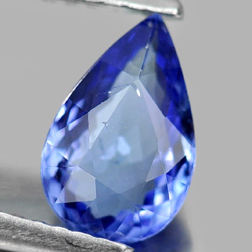Natural Violetish Blue Tanzanite Gemstones 1.32 Ct. Pear Shape 8.76 x 5.69 Mm. (1 of 4)