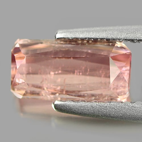 Natural Pink Tourmaline Gemstones 1.22 Ct. Octagon Shape 8.3 x 4.4 Mm.: Product ID: 807229863 Product Name: Natural Tourmaline Weight: 1.22 CT. Size: 8.3 x 4.4 x 3.4 MM. Shape: Octagon Color: Pink Clarity:SI1 Luster: Good Gems Origin: Nigeria Treatment: Unheated Crystal S