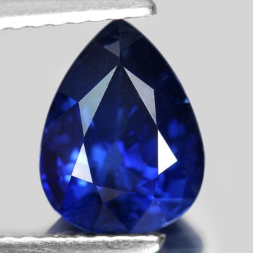 Natural Blue Sapphire Gemstones 2.38 Ct. Pear Shape 6.95 x 9.14 Mm.: Product ID: 806005562 Product Name: Natural Blue Sapphire Weight: 2.38 CT. Size: 6.95 x 9.14 x 5.03 MM. Shape: Pear Color: Blue Clarity:VS Luster: Very Good Gems Origin: Madagascar Treatment: Heated C