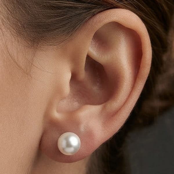 Natural White Akoya Pearl 6 Mm. With Platinum Earring Jewelry 1.0 Grams: Product ID: 805206474 Product Type: Platinum Jewelry Jewelry Weight: 1.00 Grams. Gemstones Color: White Metal: Solid Platinum Gemstone Detail: Akoya Pearl At Your Service: At Treasure of Gems & Jewelr