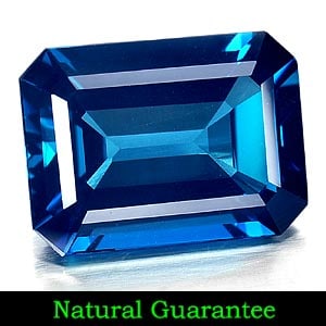 Natural London Blue Topaz Gemstones 61.37 Ct. Clean Octagon Shape 27 x 20.1 Mm.: Product ID: 807156422 Product Name: Natural Blue Topaz Weight: 61.37 CT. Size: 27 x 20.1 x 12.5 MM. Shape: Octagon Color: Blue Clarity:IF Luster: Good Gems Origin: Brazil Treatment: Treated Crystal St