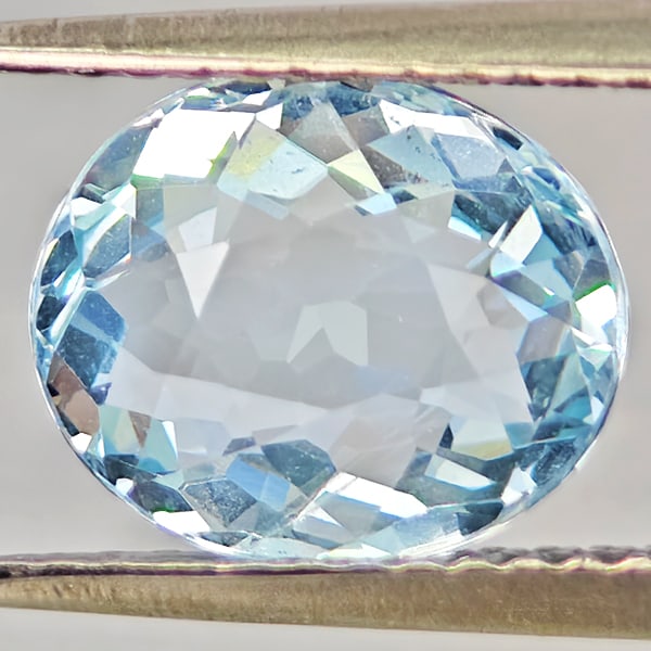 Natural Baby Blue Aquamarine Gemstones 1.99 Ct. Oval Shape 9.2 x 7.8 Mm.: Product ID: 800812425 Product Name: Natural Gemstones Weight: 1.99 CT. Size: 9.2 x 7.8 x 4.6 MM. Shape: Oval Shape Color: Baby Blue Clarity:VSI Luster: Good Gems Origin: Brazil Treatment: Unheated Cry