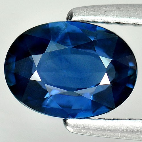 Natural Blue Sapphire Gemstones 1.35 Ct. Oval Shape 7.91 x 5.77 Mm.: Product ID: 806007744 Product Name: Natural Blue Sapphire Weight: 1.35 CT. Size: 7.91 x 5.77 x 3.15 MM. Shape: Oval Color: Blue Clarity:VSI Luster: Good Gems Origin: Madagascar Treatment: Heated Cryst