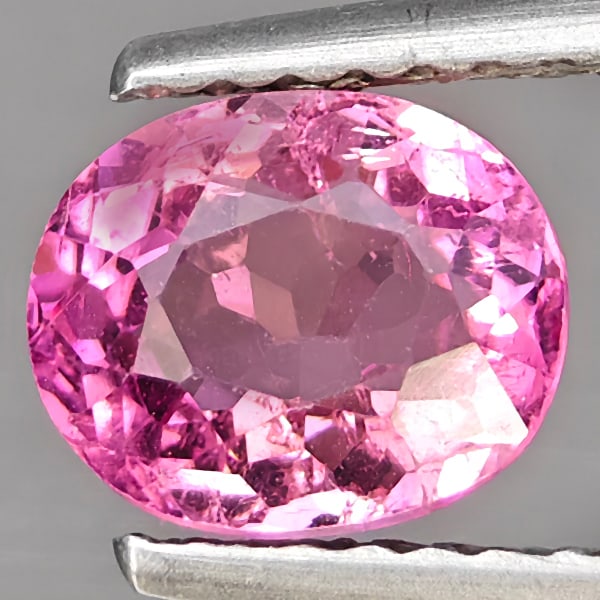 Natural Pink Tourmaline Gemstones 1.14 Ct. Oval Shape 7 x 6 Mm.: Product ID: 807251296 Product Name: Natural Tourmaline Weight: 1.15 CT. Size: 7 x 6 x 4 MM. Shape: Oval Shape Color: Pink Clarity:SI1 Luster: Good Gems Origin: Nigeria Treatment: Unheated Crystal Stru