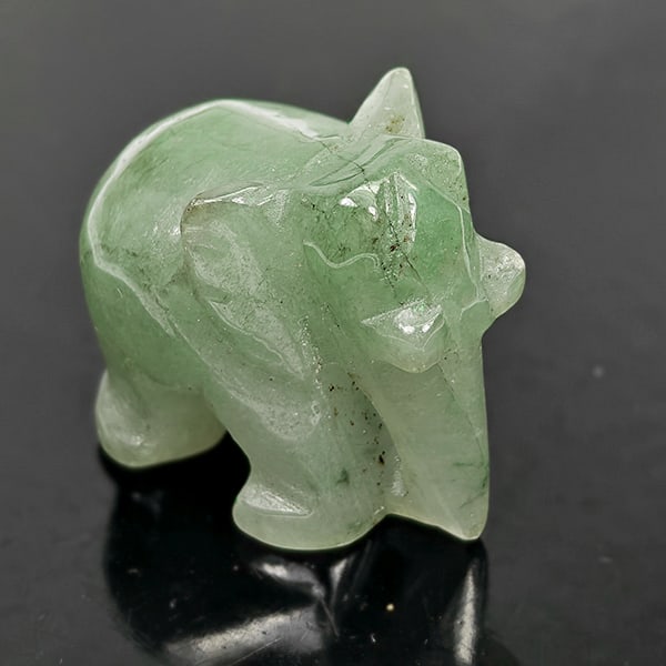 Natural Multi Color Jade Gemstones 74.56 Ct. Elephant Carving Shape 19 x 30 Mm.: Product ID: 819815963 Product Name: Natural Jade Weight: 74.56 CT. Size: 19 x 30 x 22 MM. Shape: Elephant Carving Shape Color: Multi-Color Clarity:Opaque Luster: Good Gems Origin: Thailand Treatment: 