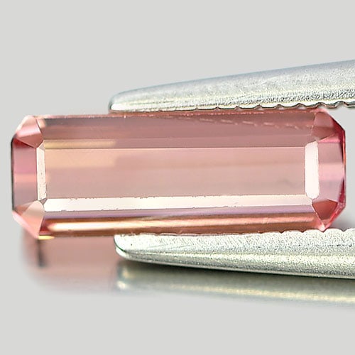 Natural Pink Tourmaline Gemstones 0.95 Ct. Clean Octagon Shape 9.8 x 3.5 Mm.: Product ID: 807248475 Product Name: Natural Tourmaline Weight: 0.95 CT. Size: 9.8 x 3.5 x 2.7 MM. Shape: Octagon Color: Pink Clarity:IF Luster: Very Good Gems Origin: Nigeria Treatment: Unheated Cryst