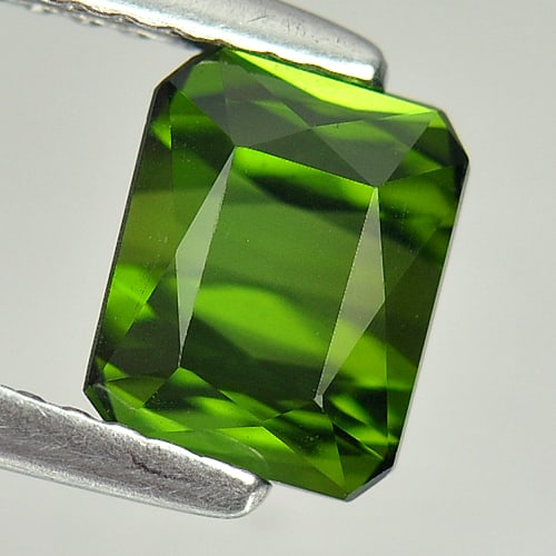 Natural Green Tourmaline Gemstones 1.64 Ct. Octagon Shape 7 x 5.6 Mm. - 2