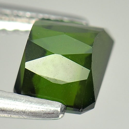 Natural Green Tourmaline Gemstones 1.64 Ct. Octagon Shape 7 x 5.6 Mm. - 3