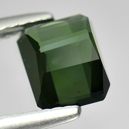 Natural Green Tourmaline Gemstones 1.66 Ct. Octagon Shape 5.9 x 7.4 Mm. - 3