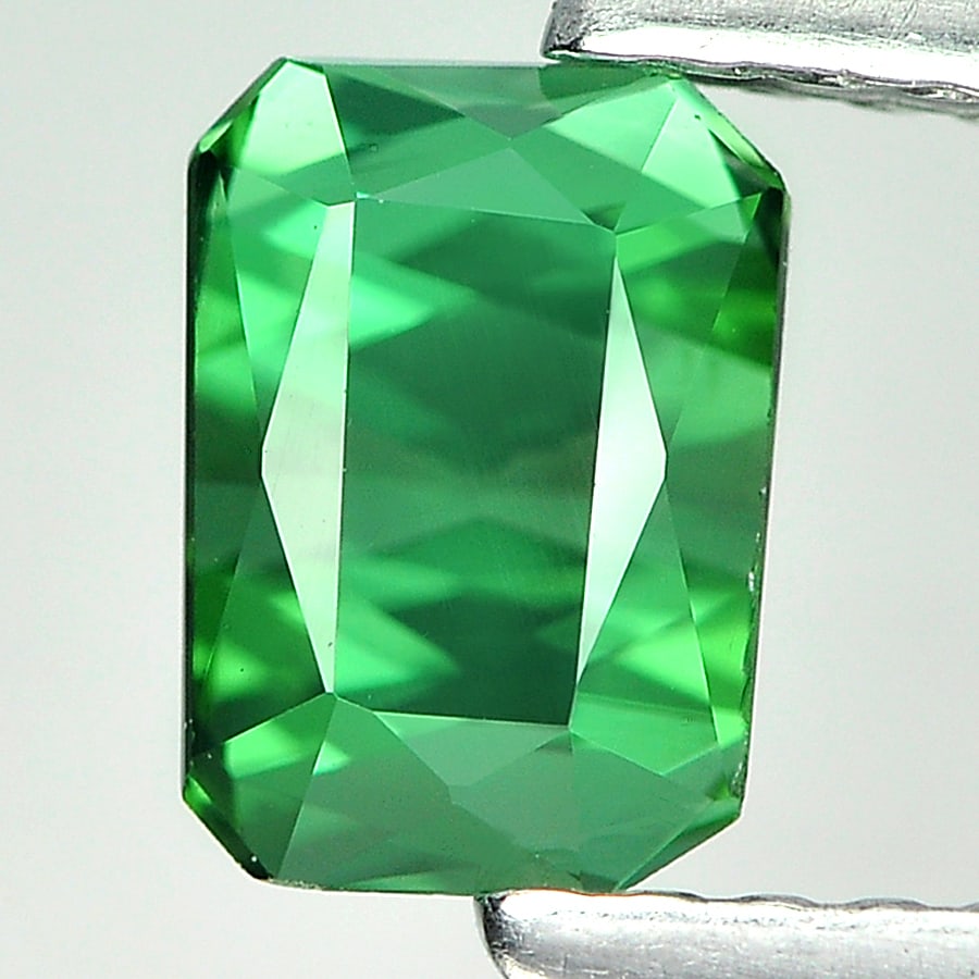 Natural Green Tourmaline Gemstones 0.99 Ct. Clean Octagon Shape 4.5 x 6.3 Mm.: Product ID: 807224253 Product Name: Natural Tourmaline Weight: 0.99 CT. Size: 4.5 x 6.3 x 4.3 MM. Shape: Octagon Color: Green Clarity:IF Luster: Good Gems Origin: Nigeria Treatment: Unheated Crystal S