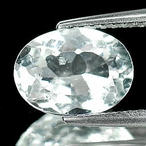 Natural Baby Blue Aquamarine Gemstones 1.61 Ct. Oval Shape 9.7 x 7.3 Mm.: Product ID: 800810477 Product Name: Natural Aquamarine Weight: 1.61 CT. Size: 9.7 x 7.3 x 4.5 MM. Shape: Oval Color: Baby Blue Clarity:SI1 Luster: Good Gems Origin: Brazil Treatment: Unheated Crystal 