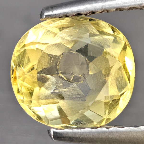 Natural Yellow Beryl Gemstones 1.44 Ct. Oval Shape 7.9 x 7.3 Mm.: Product ID: 801102755 Product Name: Natural Beryl Weight: 1.44 CT. Size: 7.9 x 7.3 x 4.2 MM. Shape: Oval Shape Color: Yellow Clarity:SI1 Luster: Good Gems Origin: Brazil Treatment: Unheated Crystal St