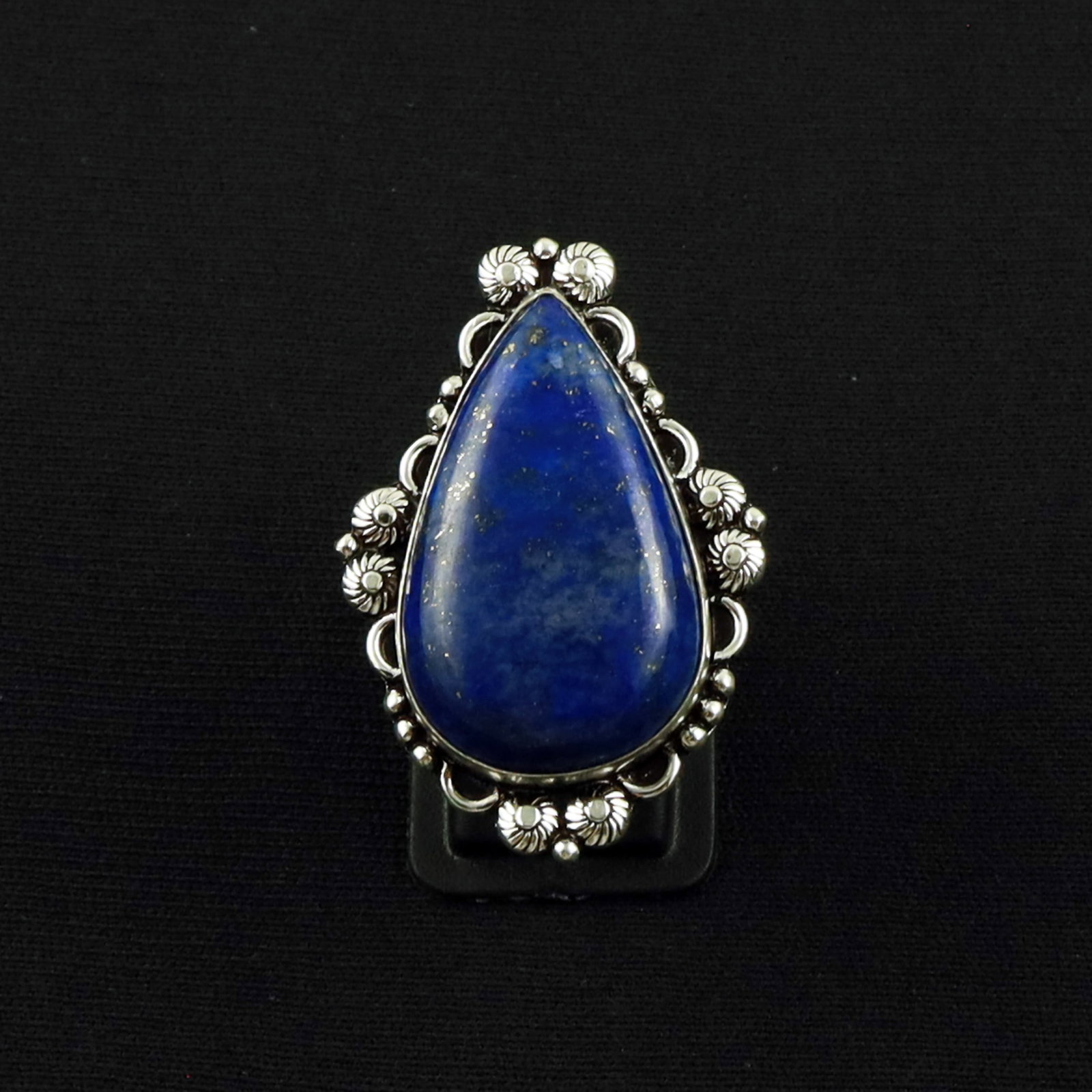Natural Lapis Lazuli Sterling Silver Plated Handmade Ring - 7MM: Product ID: 260619133943 Product - Handmade Silver Plated Ring Metal - 92.5 Sterling Silver Plated Ring Size - 7MM Gemstone - Lapis Lazuli Gemstone Origin - Afghanistan Gemstone Size - 3X2 CM Gemstone