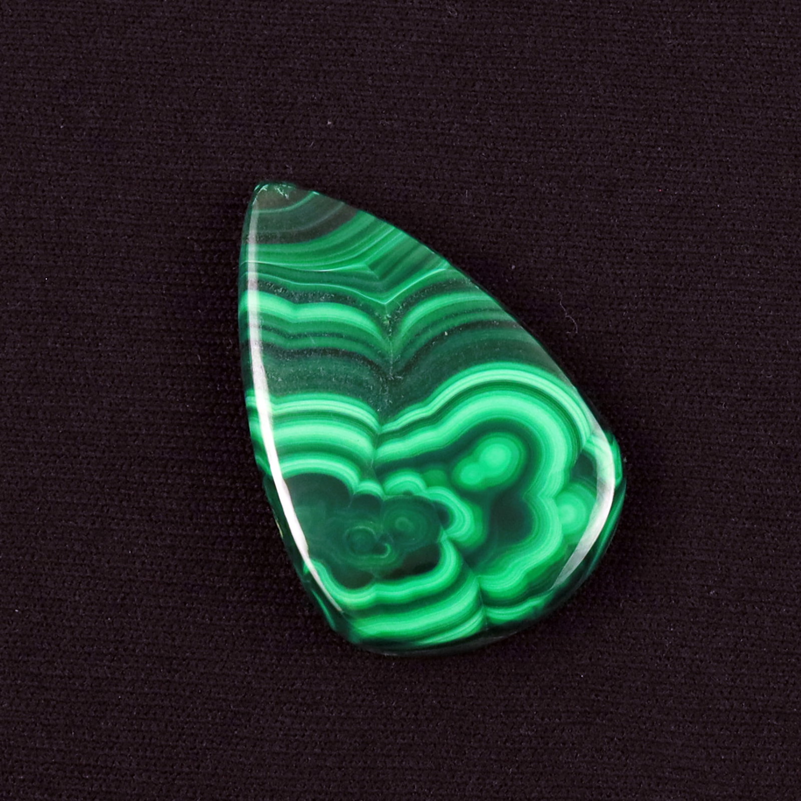 Natural African Malachite Stone 4X2.5 CM - 13 Gram (1 of 3)