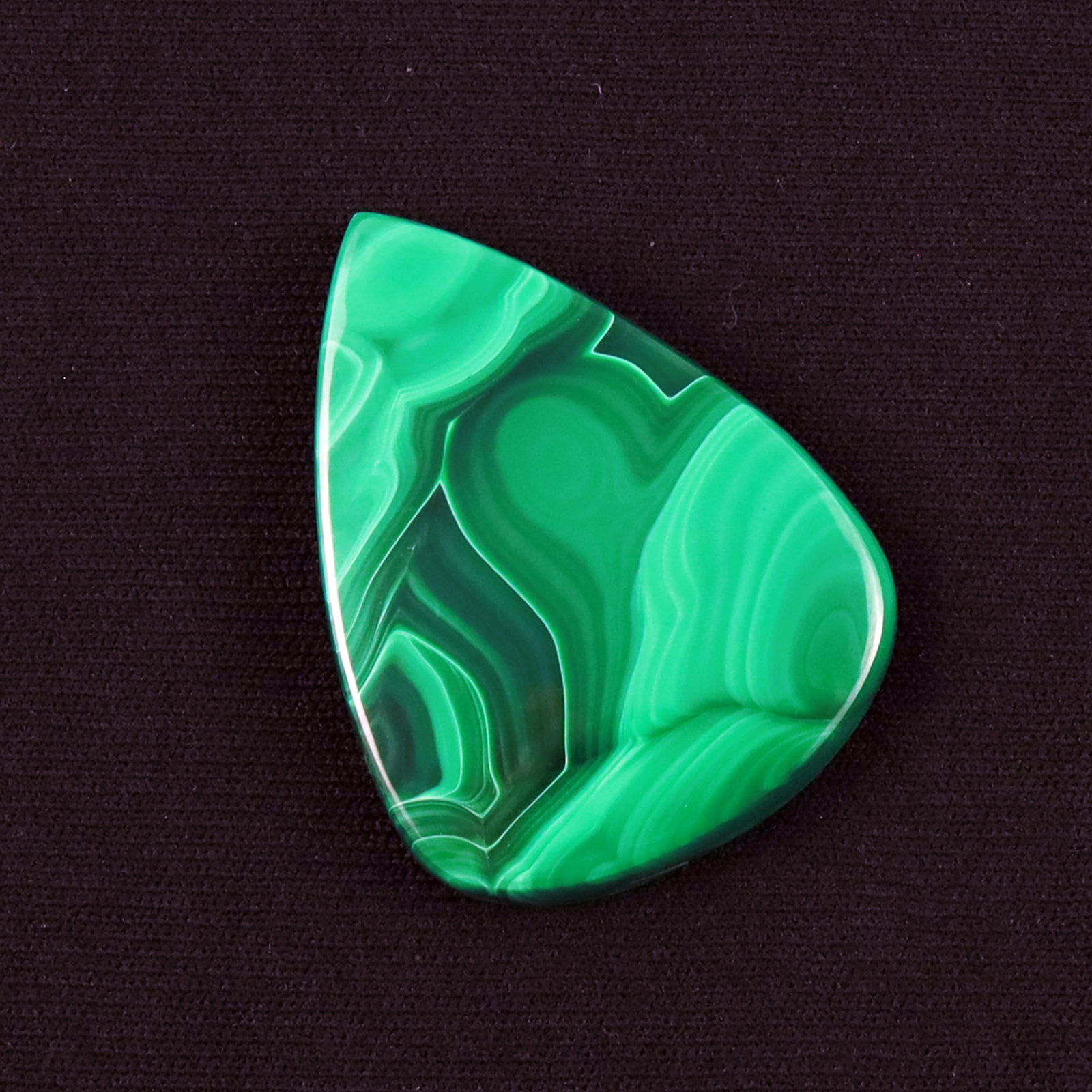 Natural African Malachite Stone 4X3 CM - 18 Gram (1 of 3)