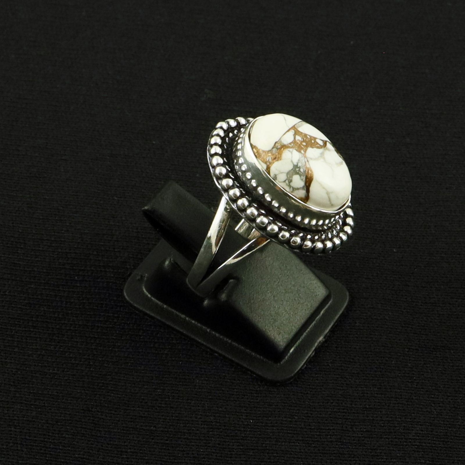 Natural Cotton Candy Sterling Silver Plated Handmade Ring - 8MM: Product ID: 260613122147 Product - Handmade Silver Plated Ring Metal - 92.5 Sterling Silver Plated Ring Size - 8MM Gemstone - Cotton Candy Gemstone Origin - United States Gemstone Size - 12X16 MM Gems