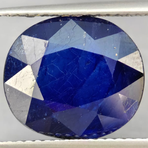 Natural Blue Sapphire Gemstones 8.23 Ct. Oval Shape 12.7 x 11.2 Mm.: Product ID: 806012317 Product Name: Natural Blue Sapphire Weight: 8.23 CT. Size: 12.7 x 11.2 x 6.3 MM. Shape: Oval Color: Blue Clarity:SI1 Luster: Good Gems Origin: Madagascar Treatment: Heated (Lead-