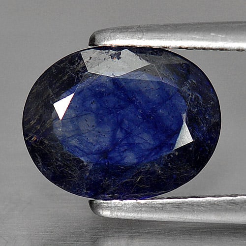 Natural Blue Sapphire Gemstones 2.13 Ct. Oval Shape 10 x 8 Mm.: Product ID: 806009894 Product Name: Natural Blue Sapphire Weight: 2.13 CT. Size: 10 x 8 x 3 MM. Shape: Oval Color: Blue Clarity:SI Luster: Good Gems Origin: Madagascar Treatment: Heated (Lead-glass fi