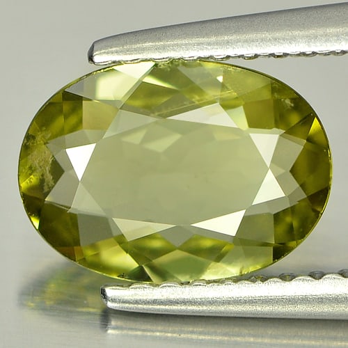 Natural Green Tourmaline Gemstones 1.14 Ct. Oval Shape 9 x 6.2 Mm.: Product ID: 807217852 Product Name: Natural Tourmaline Weight: 1.14 CT. Size: 9 x 6.2 x 2.8 MM. Shape: Oval Color: Green Clarity:VSI Luster: Good Gems Origin: Nigeria Treatment: Unheated Crystal Struc