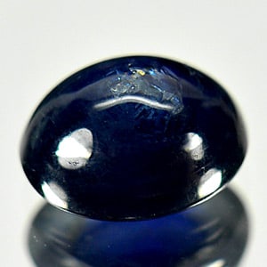 Natural Blue Sapphire Gemstones 1.70 Ct. Oval Cabochon Shape 7.2 x 6 Mm.: Product ID: 806008383 Product Name: Natural Blue Sapphire Weight: 1.70 CT. Size: 7.2 x 6 x 3.8 MM. Shape: Oval Cabochon Color: Blue Clarity:Opaque Luster: Good Gems Origin: Madagascar Treatment: Heate